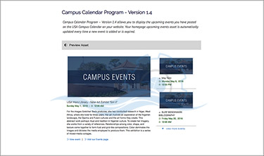 Campus Calendar Program - Version 1.4