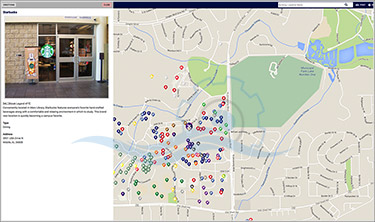 Interactive University Campus Map
