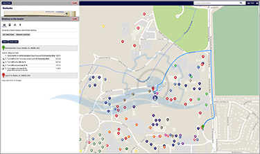 Interactive University Campus Map